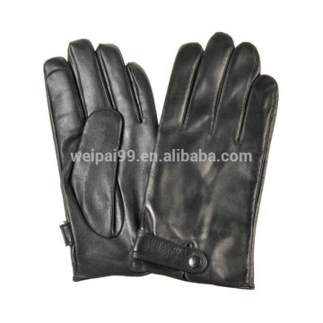 Classic style polishing warm sheepskin men leather gloves winter leather glovesSL-EM206